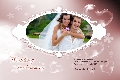 愛情＆ロマンチック photo templates 結婚式のカード